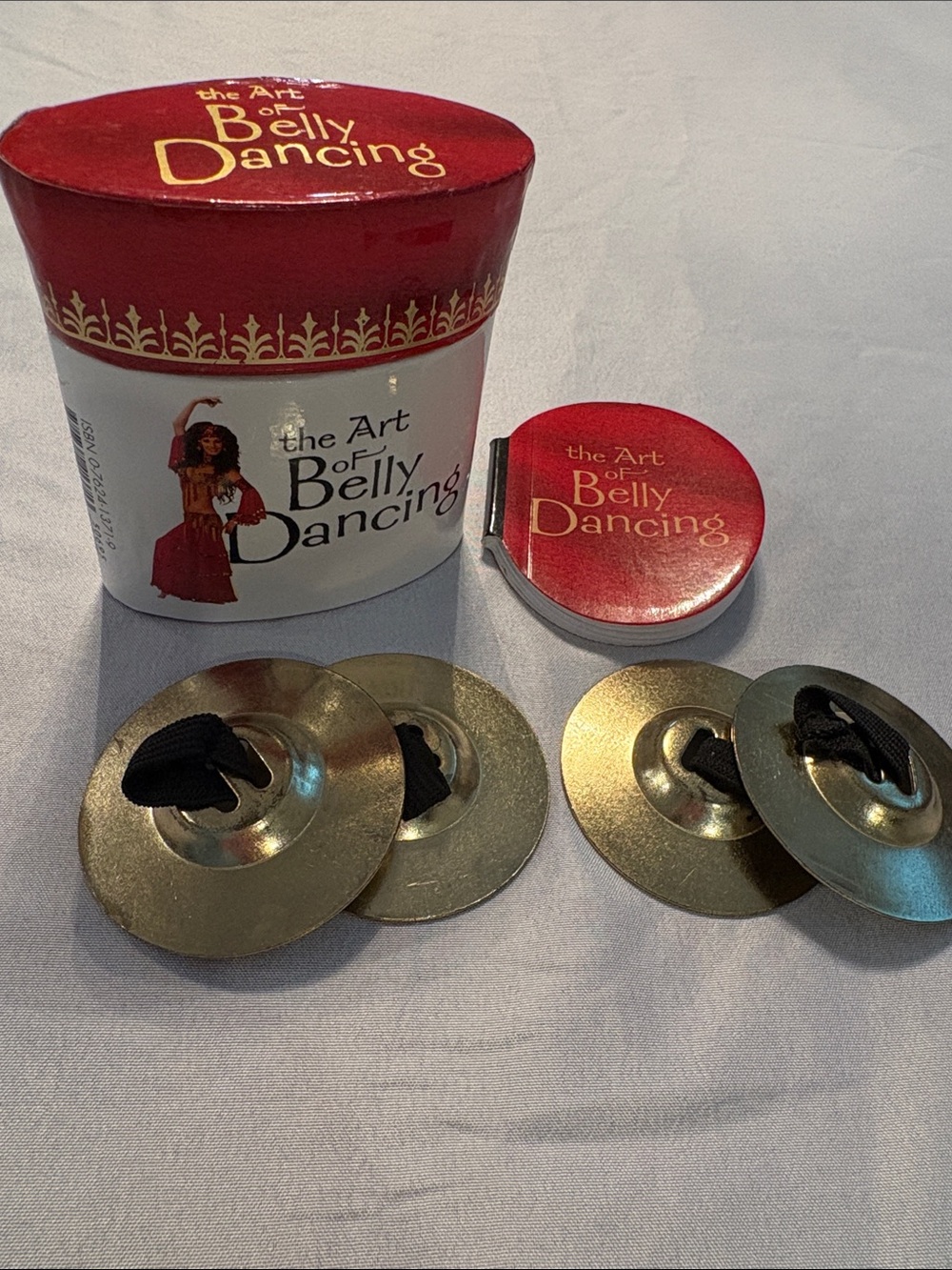 Belly Dancing Finger Cymbals with Instructions